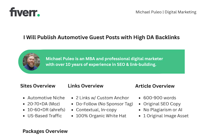 create high authority automotive backlinks on organic blogs